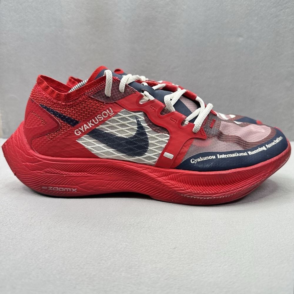 Mens Size 11 Nike ZoomX VaporFly Next% Gyakusou Red Running Shoes CT4894-600